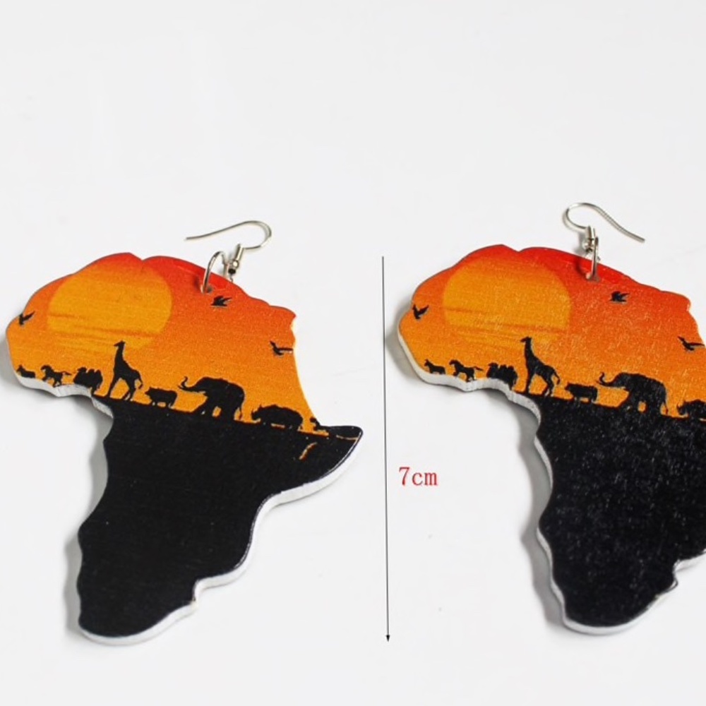 Lion King Motherland Earrings / LIGHTWEIGHT!